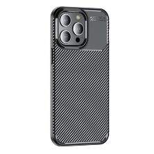 Накладка Tpu Carbon для Apple iPhone 15 Pro Max Black