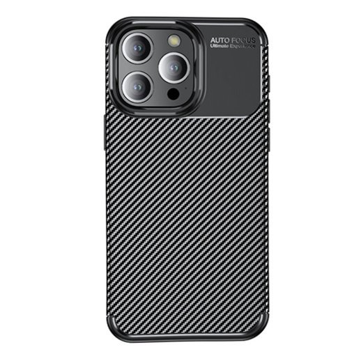 Накладка Tpu Carbon для Apple iPhone 15 Pro Max Black