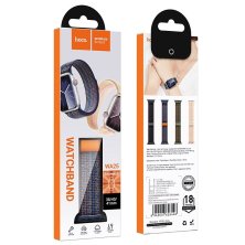 Ремешок Hoco WA25 для Apple Watch (38/40/41mm) (dynamic royal blue with orange)
