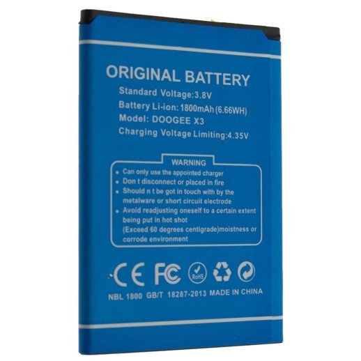 Акумулятор до телефону ОРИГІНАЛ DOOGEE X3