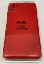 Avantis Full Silicone Case Xiaomi Poco M3 Red