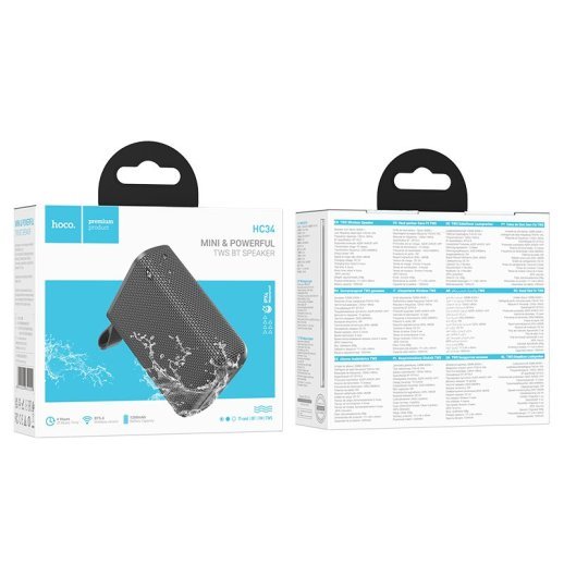 Колонка бездротова HOCO HC34, сірий