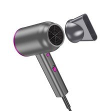 Фен для волосся HOCO HP13 PLUS з гарячим і холодним повітрям, РОЖЕВО-ЧЕРВОНИЙ