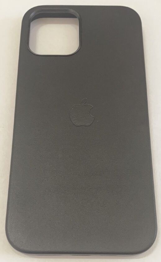 Чохол Leather Case Apple Iphone 12 Pro Max MagSafe Black