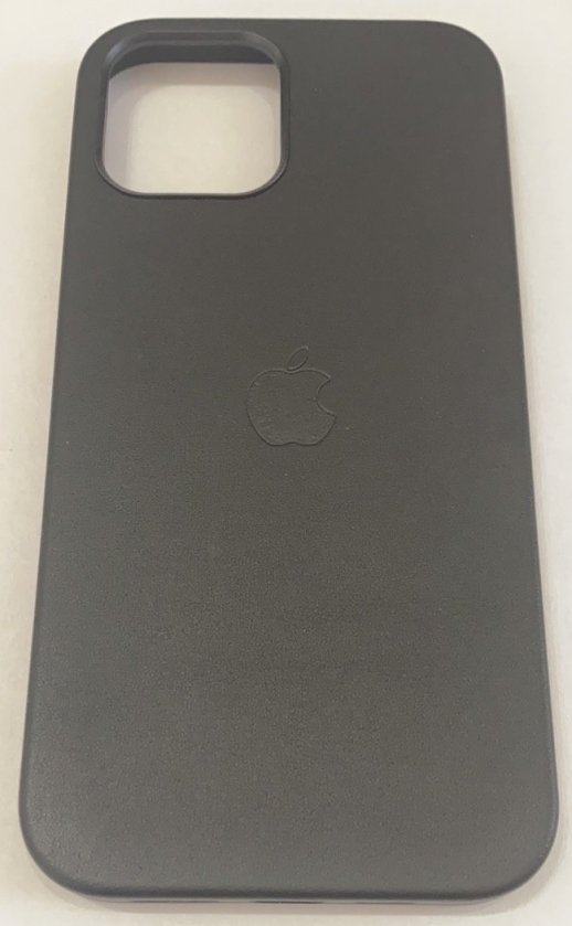 Чохол Leather Case Apple Iphone 12 Pro Max MagSafe Black