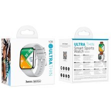 Годинник HOCO Y28 AMOLED Smart sports watch(call version), SILVER