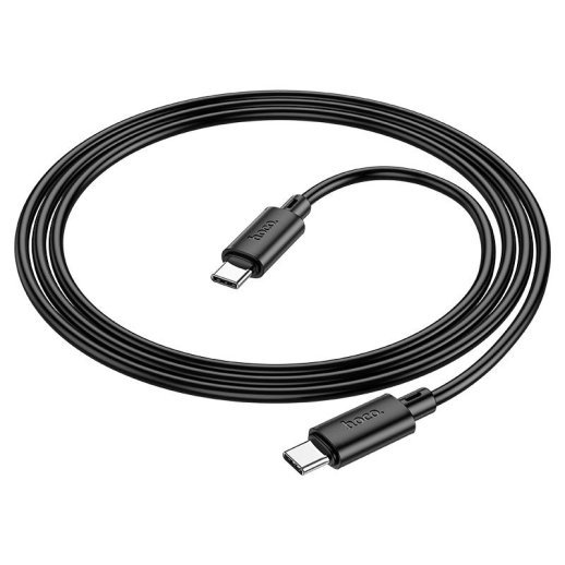 USB-C кабель HOCO X88 60W Type-C - Type-C 1 MЕТР ЧОРНИЙ