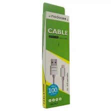 USB Modocee MDK-801 Lightning 1m Белый