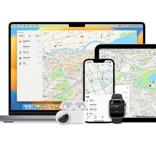 GPS ТРЕКЕР HOCO E91 SET 4 ШТУКИ, БIЛИЙ