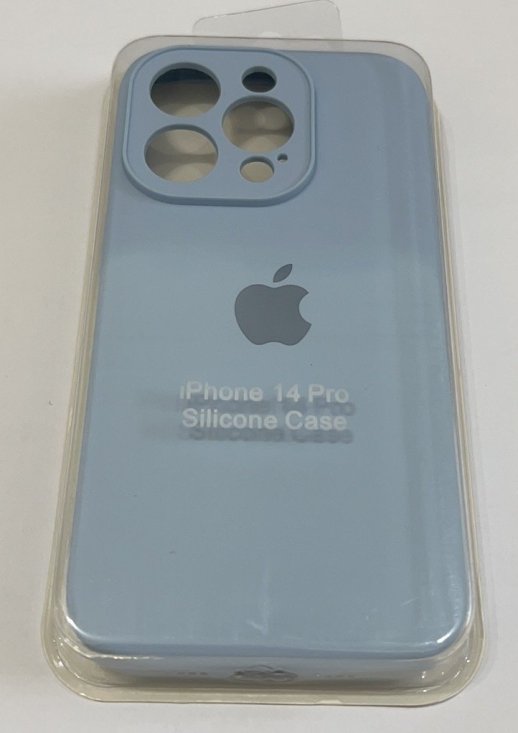 Чохол Silicone Case Copy Apple iPhone 14 Pro Square Blue, 11