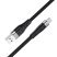 USB кабель HOCO X53 Angel silicone USB - Type-C 1M ЧОРНИЙ