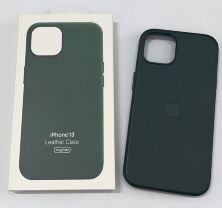 Чохол Leather Case Apple Iphone 13  MagSafe Dark Cherry