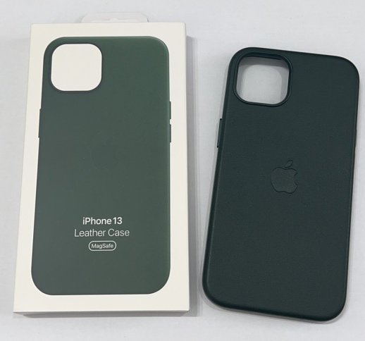 Чохол Leather Case Apple Iphone 13 MagSafe Dark Cherry