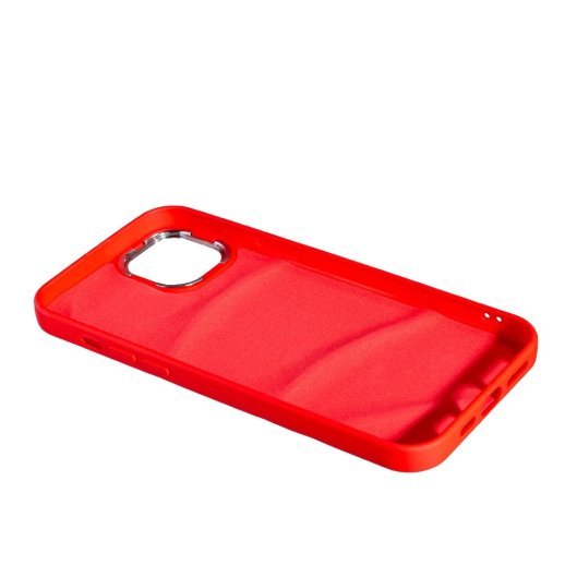 Силіконовий чохол Soft Puffer для Apple iPhone 13 Red