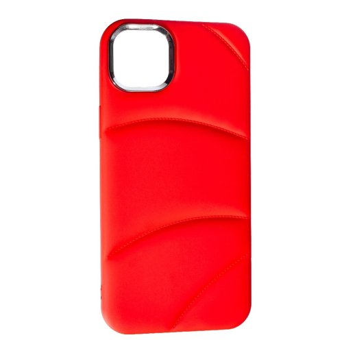 Силіконовий чохол Soft Puffer для Apple iPhone 13 Red