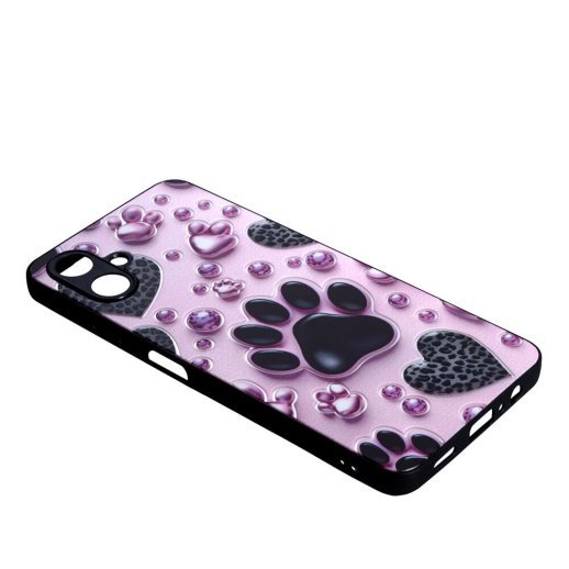 Накладка Fashion Mix для Samsung A06 Pink Paws