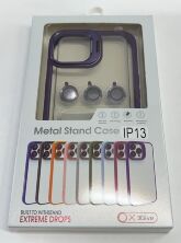 Чехол Metal Stand Case Apple Iphone 13 Deep Purple 5