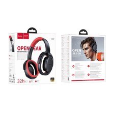 Беспроводные полноразмерные наушники HOCO W67 Rhyme open BT headphones, черный
