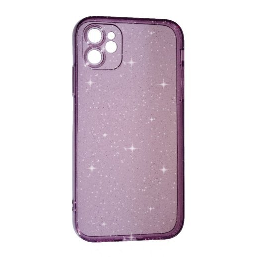 Силікон Clear Shine для Apple iPhone 11 Violet