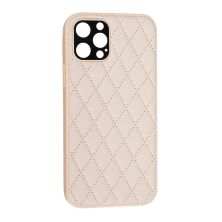 Накладка Шкiра Люкс 2021 для Apple iPhone 12 Pro Pink