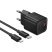Зарядний пристрій HOCO N64 Ingenious, 20 Вт PD, один USB-C порт, комплект з кабелем Type-C to LIGHTNING, EU-вилка, чорний