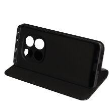 Книга Flip Cover Carbon для Xiaomi Redmi Note 14 Pro (4G) Black