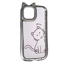 Силікон Cute Case для Apple iPhone 14 Meow