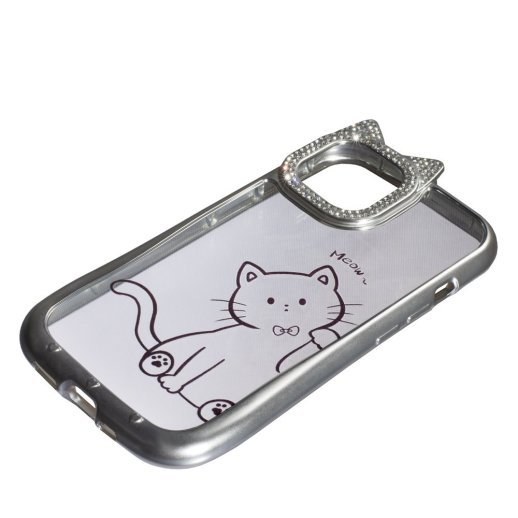 Силікон Cute Case для Apple iPhone 14 Meow
