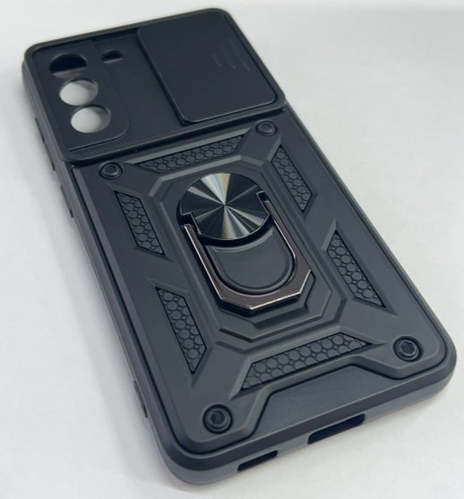 Armor Case With Curtain for Samsung S21 FE