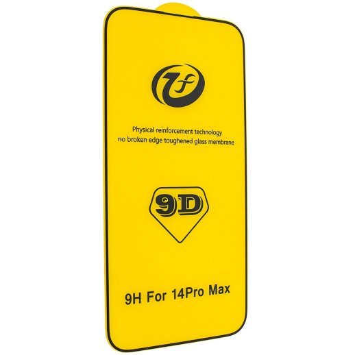 Захисне скло 9D GOOD QUALITY для APPLE iPhone 14 PRO MAX | 15 PLUS | 16 PLUS