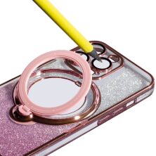 Накладка TPU With Stand для Apple iPhone 14 Pro Pink