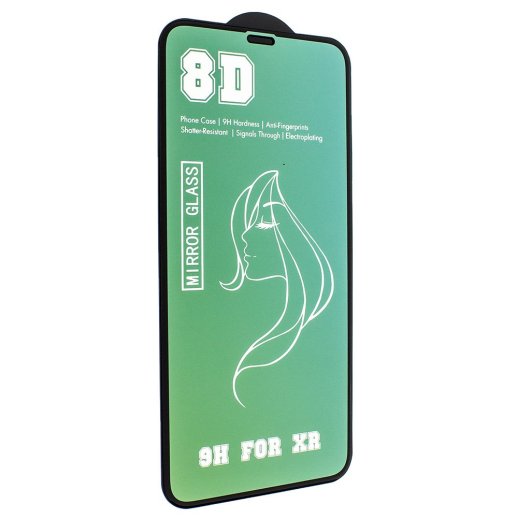 Захисне скло 8D MIRROR APPLE IPHONE XR | 11