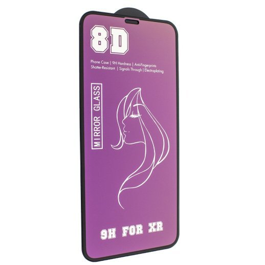 Захисне скло 8D MIRROR APPLE IPHONE XR | 11