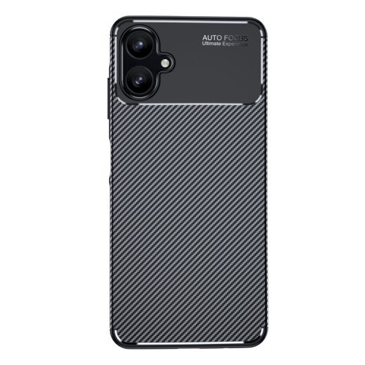 Накладка Tpu Carbon для Samsung A06 Black