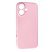 Силікон Case SMTT (AA) для Apple iPhone 16 Pink