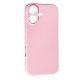 Силікон Case SMTT (AA) для Apple iPhone 16 Pink