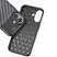 Накладка Tpu Carbon для Apple iPhone 16 Black