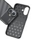 Накладка Tpu Carbon для Apple iPhone 16 Black