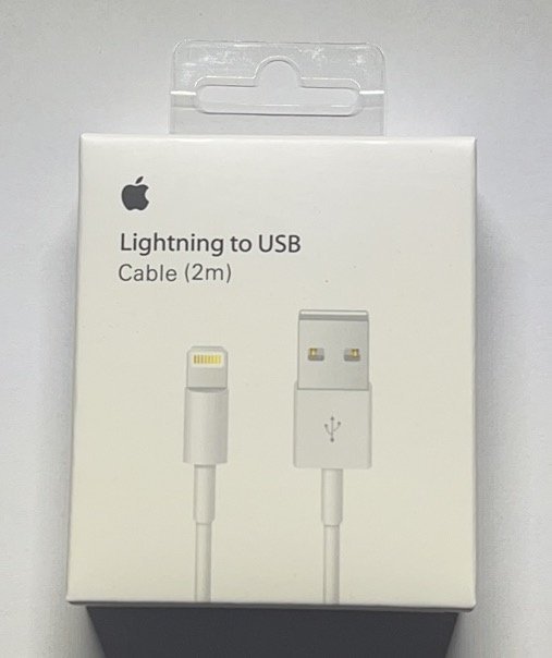 USB Cable Apple Lightning Foxconn MD818ZM/A (1m) No Logo