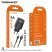 Сетевое Зарядное Устройство 2in1 TORNADO TD-16 (2USB 2.4A) Type-C Black
