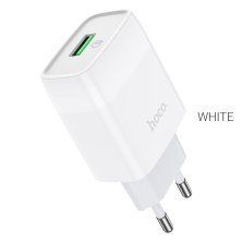 СЗУ HOCO C72Q QC3.0 (1USB/2A) (белый)