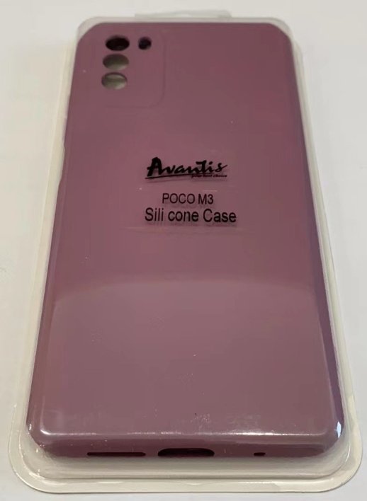 Avantis Full Silicone Case Xiaomi Poco M3 Dark Blue