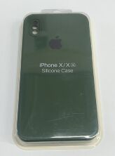 Чохол Silicone Case Copy Apple iPhone X / Xs Square Green, 31