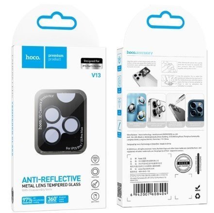Скло для камери HOCO V13 APPLE iPhone 15 PRO MAX | iPhone 15 PRO, dark blue