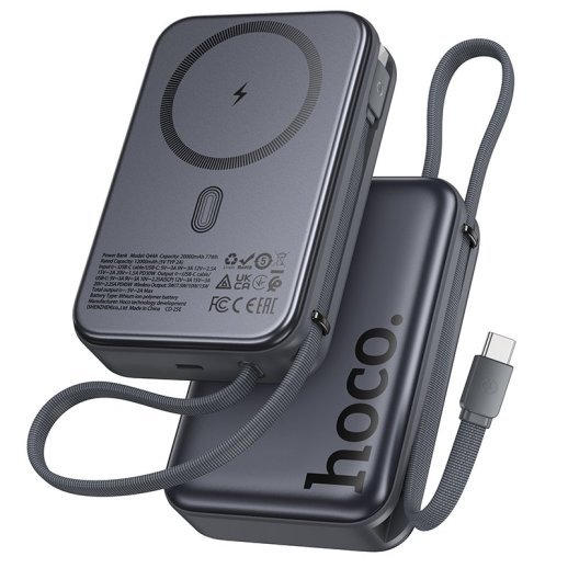 Power Bank HOCO Q44A "Origen" PD45W 20000 mAh, чорний