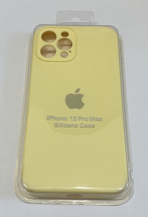 Чохол Silicone Case Copy Apple iPhone 12 Pro Max Square Custard, 24