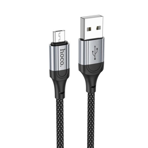 USB кабель HOCO X102 USB - micro USB, 1 метр, чорний