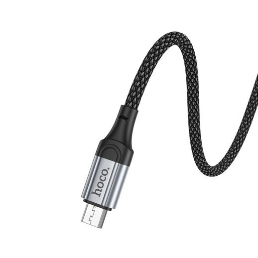 USB кабель HOCO X102 USB - micro USB, 1 метр, чорний
