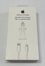 Автомобільний зарядний пристрій Apple iPhone Power Adapter 20W USB-C & Cable Белый