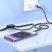 USB-C кабель HOCO CW54 2в1 Apple Watch cable +  ligtning cable, 1.20 метри, чорний